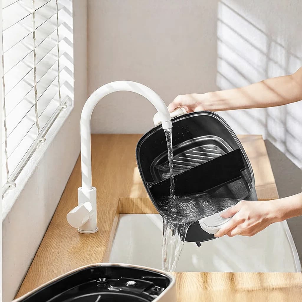 Gesplitste elektrische hotpot 7L met onafhankelijke temperatuurregeling per zone