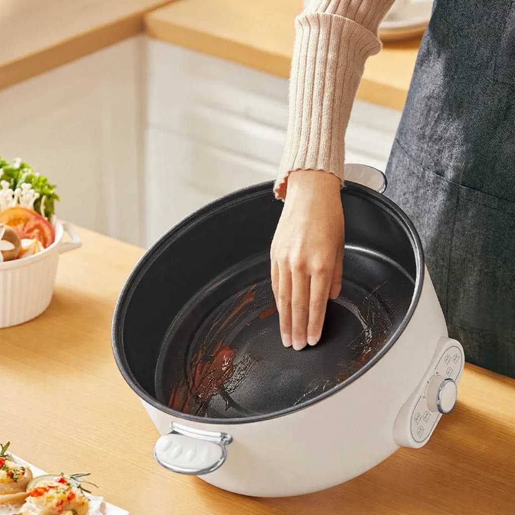 Elektrische Hotpot 6L 7L 8L met Stoommand, 220V