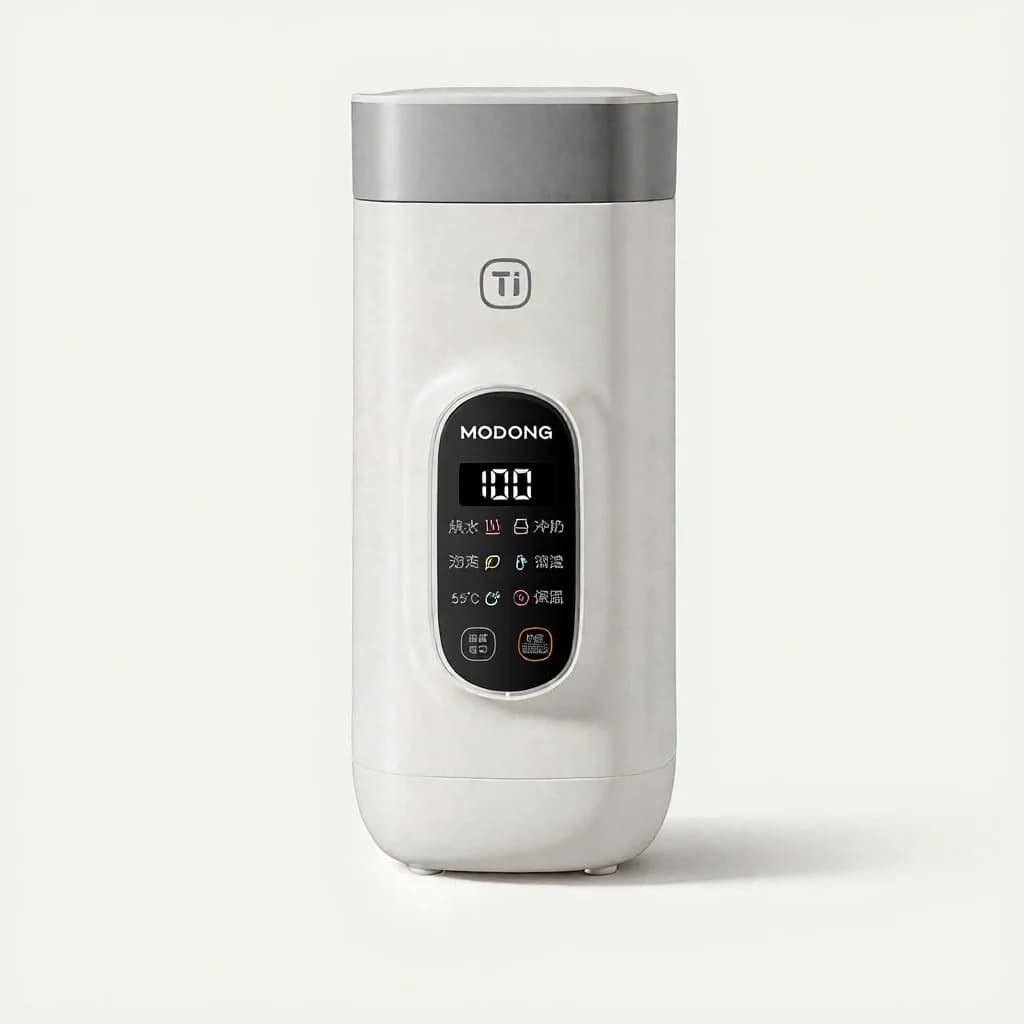 Titanium elektrische reiswaterbeker, 650ml, 220V