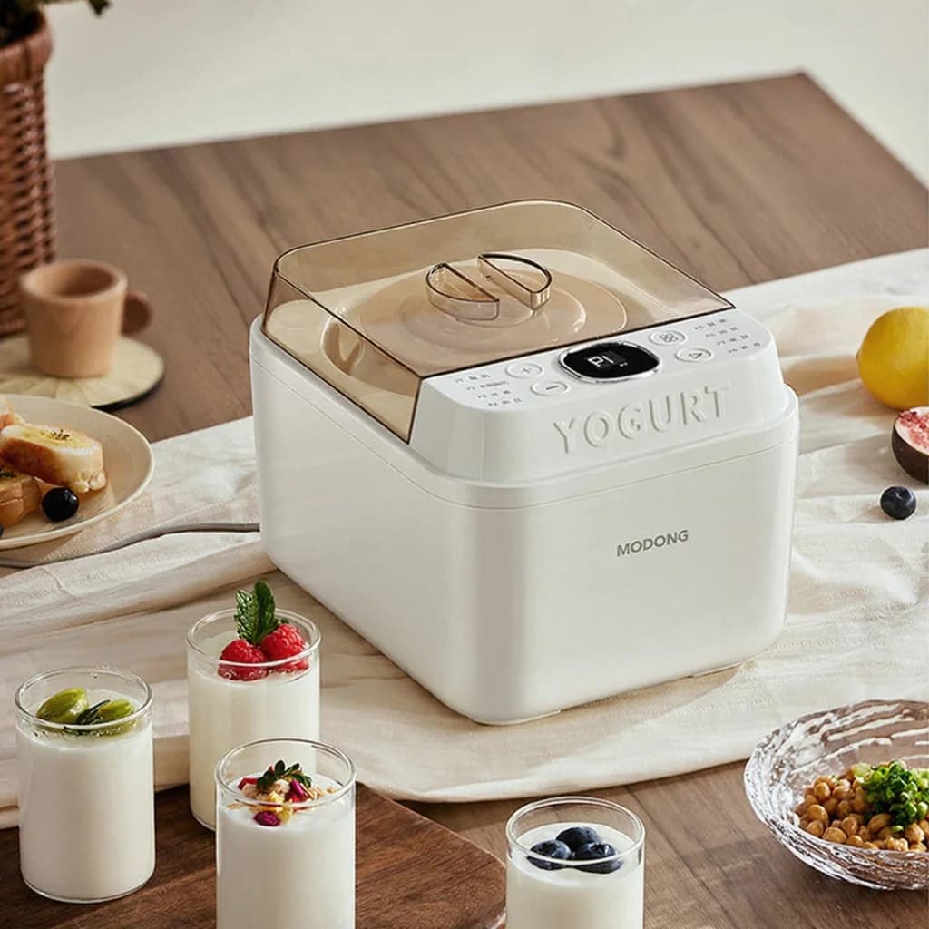 Automatische yoghurtmaker en fermenter, 500-1000ml, 220V