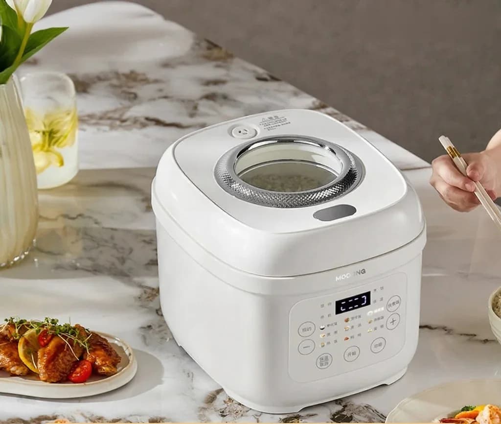 3L elektrische rijstkoker met keramische binnenpan, 600W