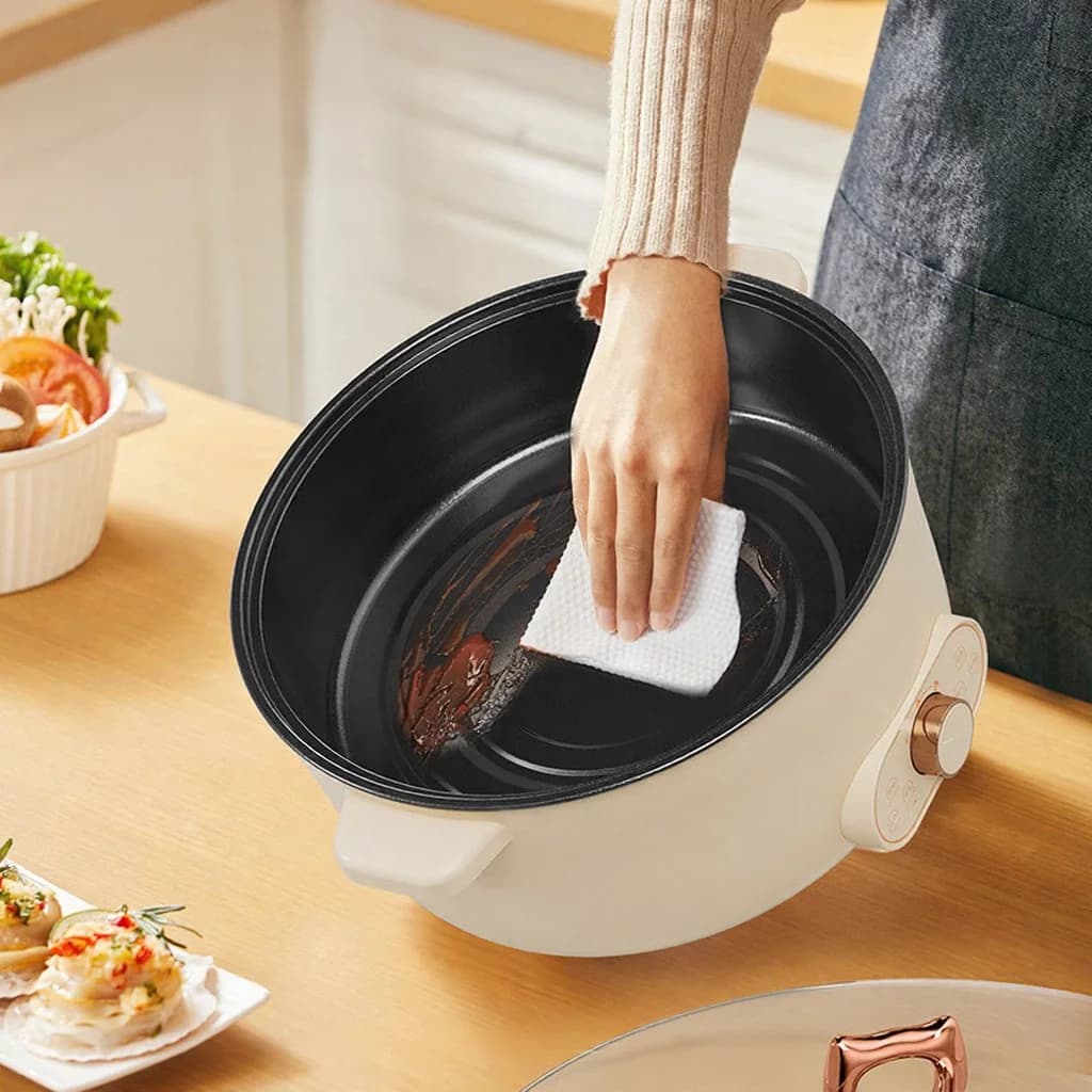 Elektrische Kookpot met Stoommand, 7L of 8L, 220V