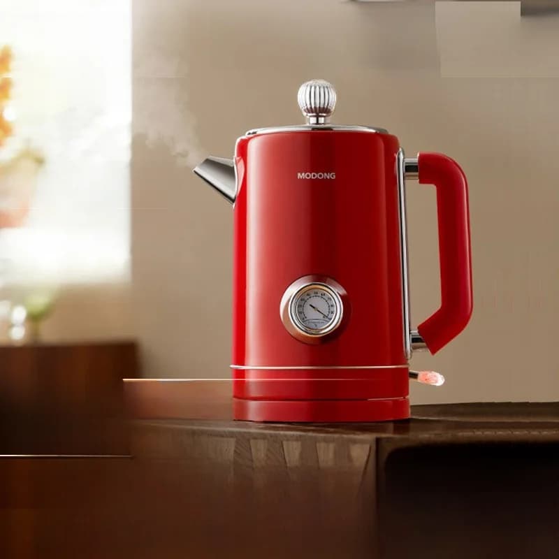 Elektrische waterkoker met automatische uitschakeling en warmhoudfunctie 1.8L