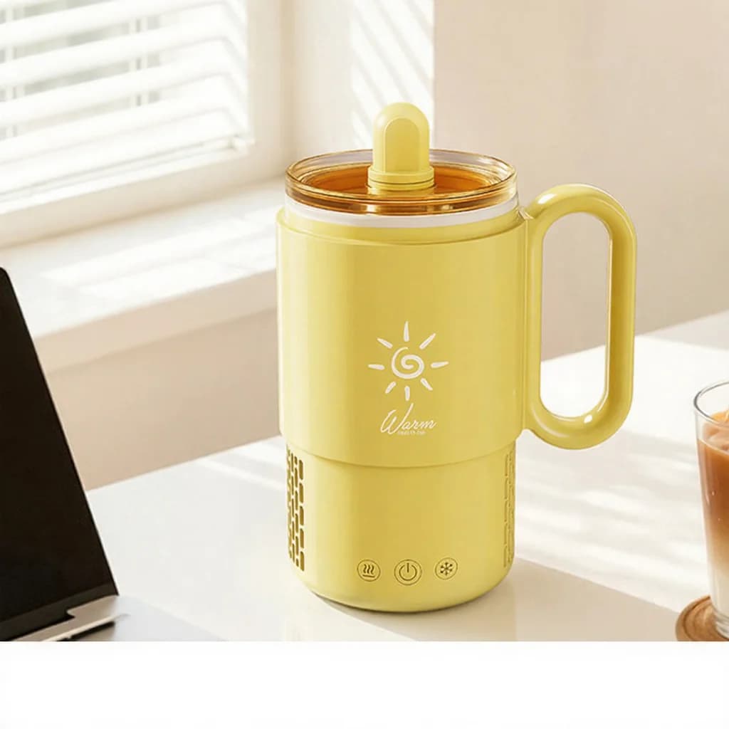 Draagbare verwarmings- en koelbeker 450mL 36W touchbediening