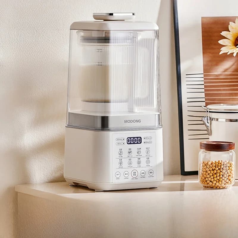Verwarmende blender met stille werking en warmhoudfunctie