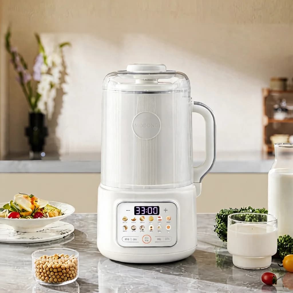 Verwarmende blender sojamelkmaker met zelfreiniging 800W