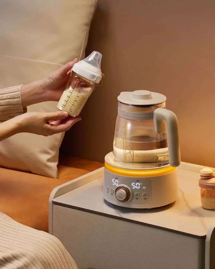 Glazen baby melkverwarmer elektrische waterkoker 1.5L 220V