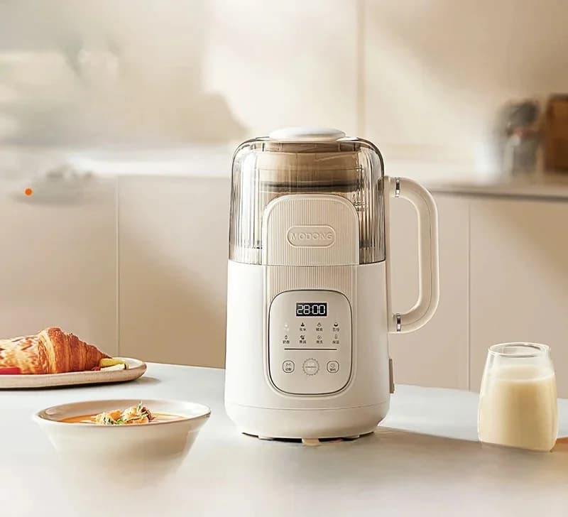 1,2L Verwarmende Blender met Touchscreen, Glazen Behuizing