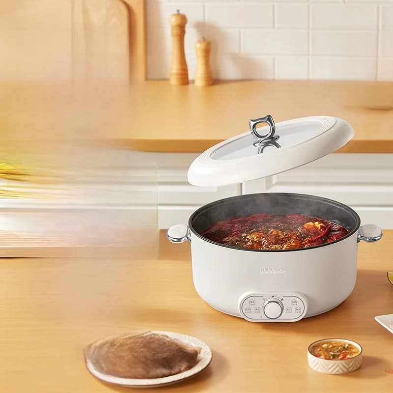 Elektrische Hotpot 6L 7L 8L met Stoommand, 220V