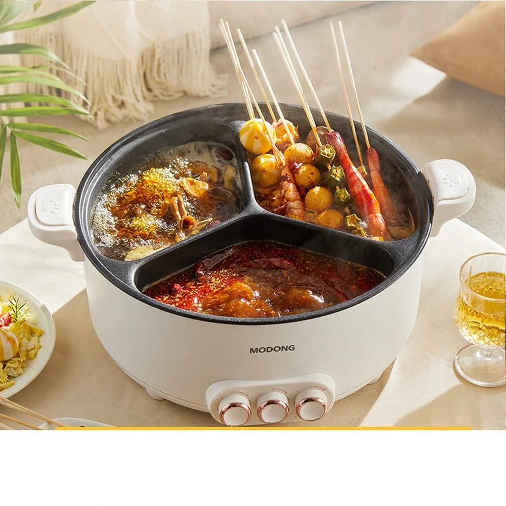 Elektrische hotpot met verdeler 6L-8L, 220V, 5-6 personen