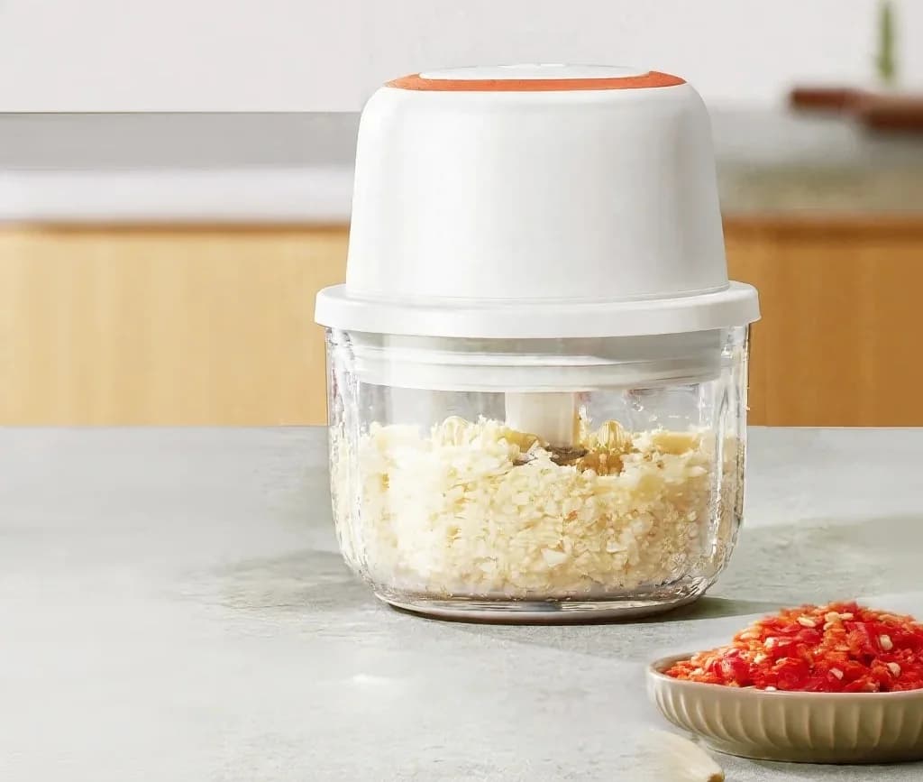 Elektrische Knoflookhakker Mini Foodprocessor 300ml 5V 45W