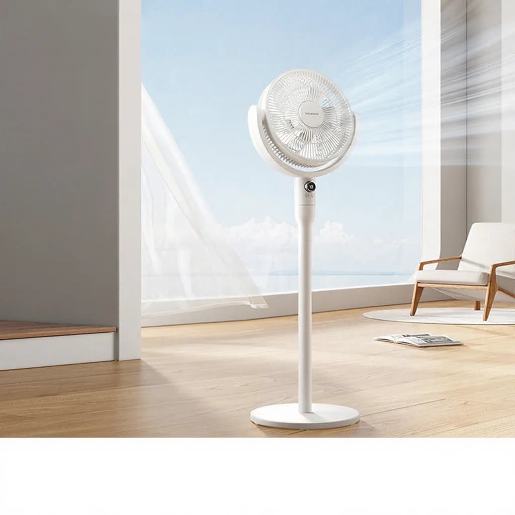 Tafel Luchtcirculatieventilator Met Spraakbesturing En Oscillatie