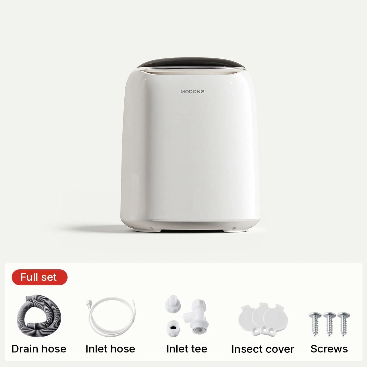 Mini-automatische wasmachine voor ondergoed en sokken, was-droogcombinatie