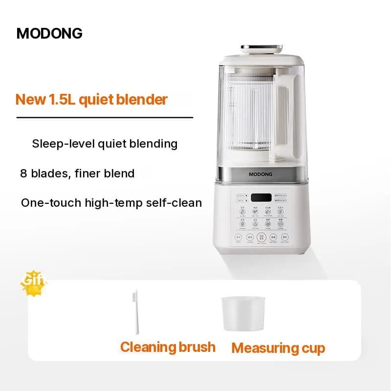 Verwarmende Blender Met Stil Werking En Warmhoudfunctie