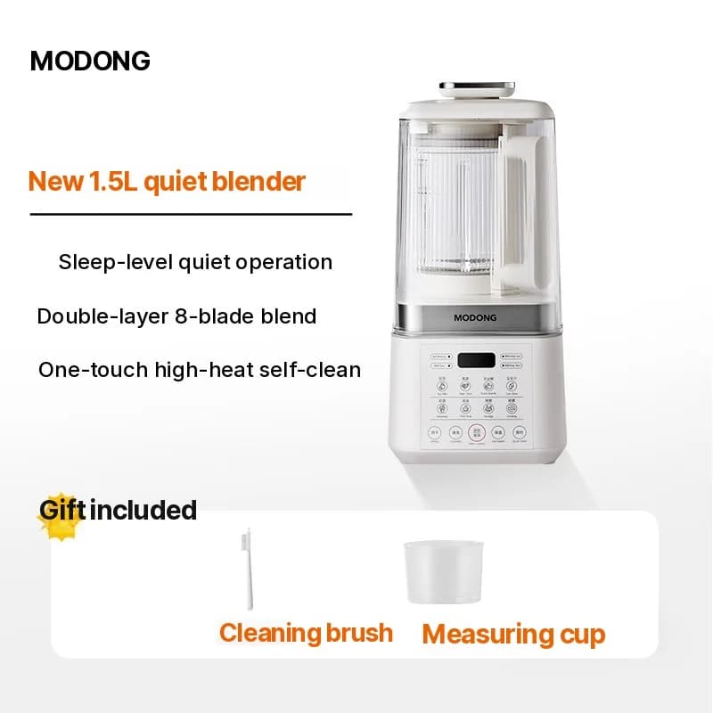 Verwarmingsblender met stille werking en warmhoudfunctie