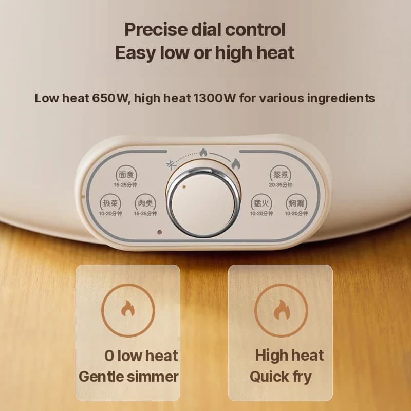 Elektrische Hotpot 6L 7L 8L met Stoommand, 220V