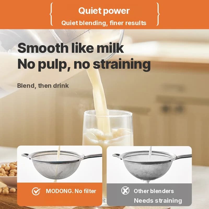 Elektrische high-speed blender sojamelkmaker met verwarming