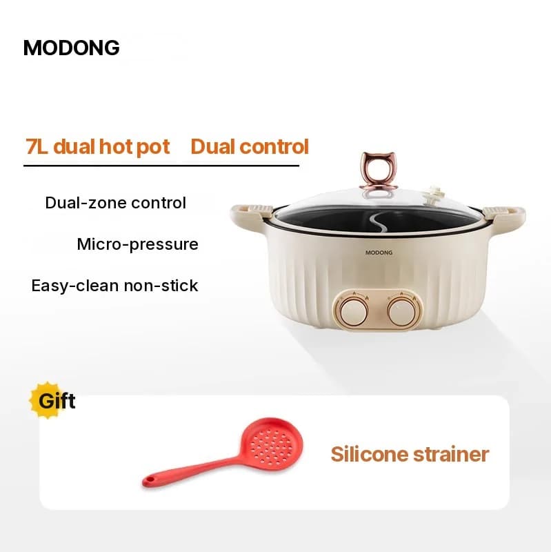 Elektrische hotpot met verdeler 6L-8L, 220V, 5-6 personen