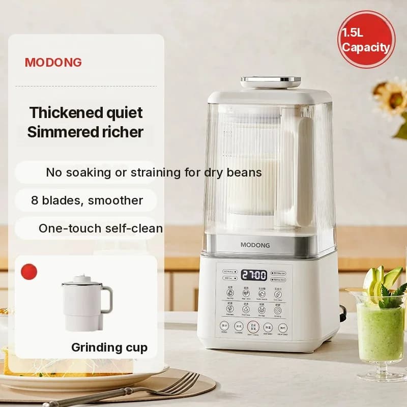 Verwarmde blender voor soep, sap, babyvoeding, sojamelk
