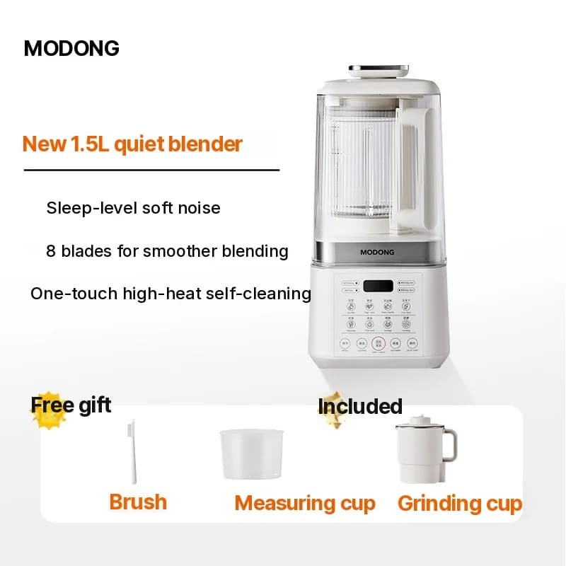 Verwarmende Blender Met Stil Werking En Warmhoudfunctie