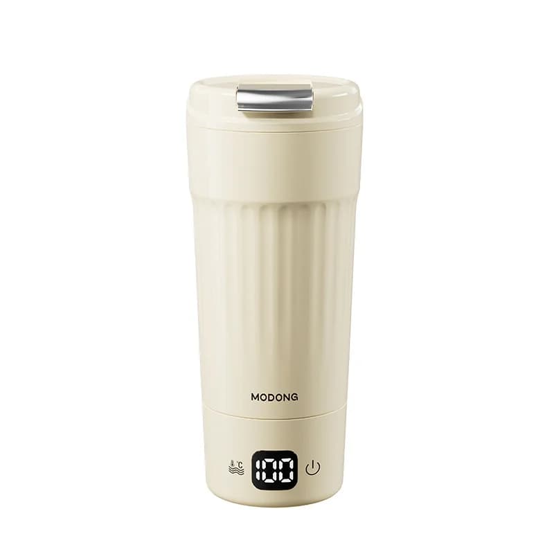 Draagbare elektrische verwarmingsbeker, 400mL, 7 temperatuurstanden