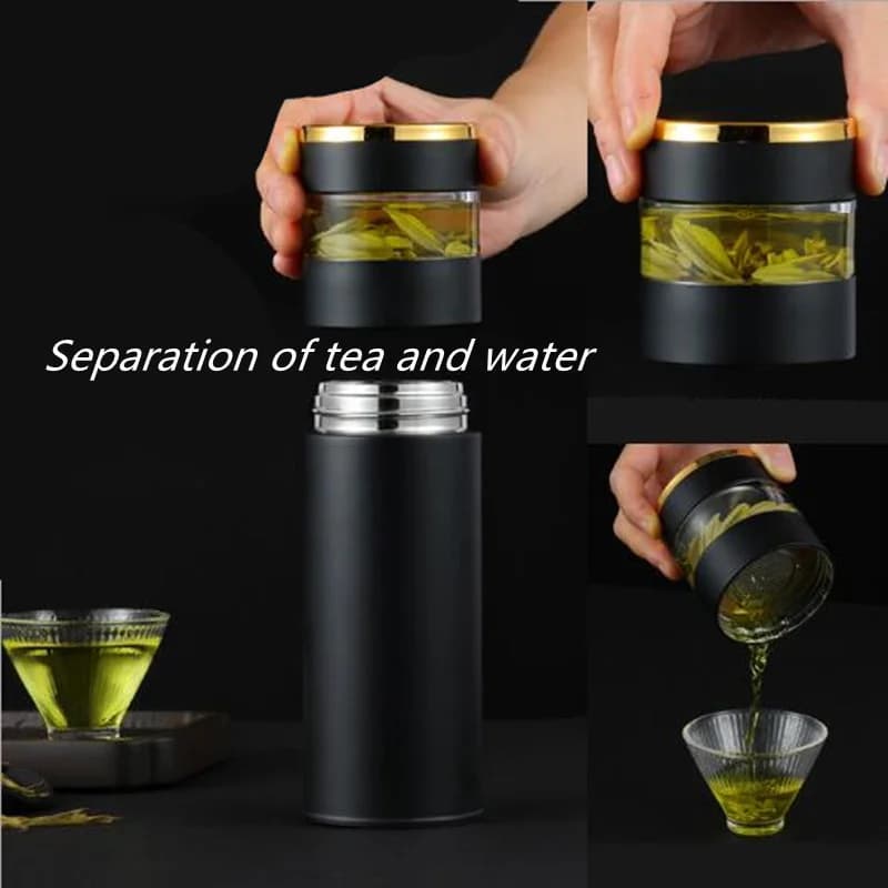 450ml theefilter thermosfles