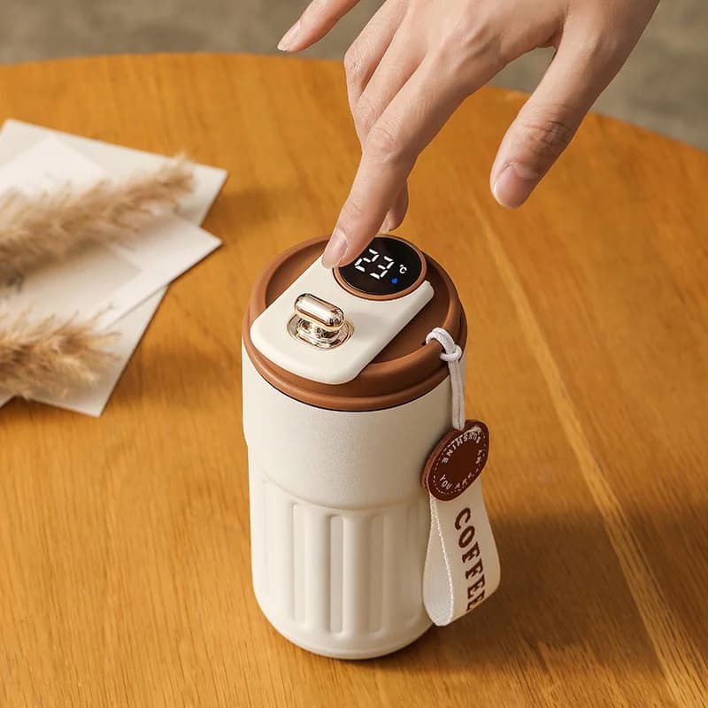 450ml temperatuurdisplay thermosbeker