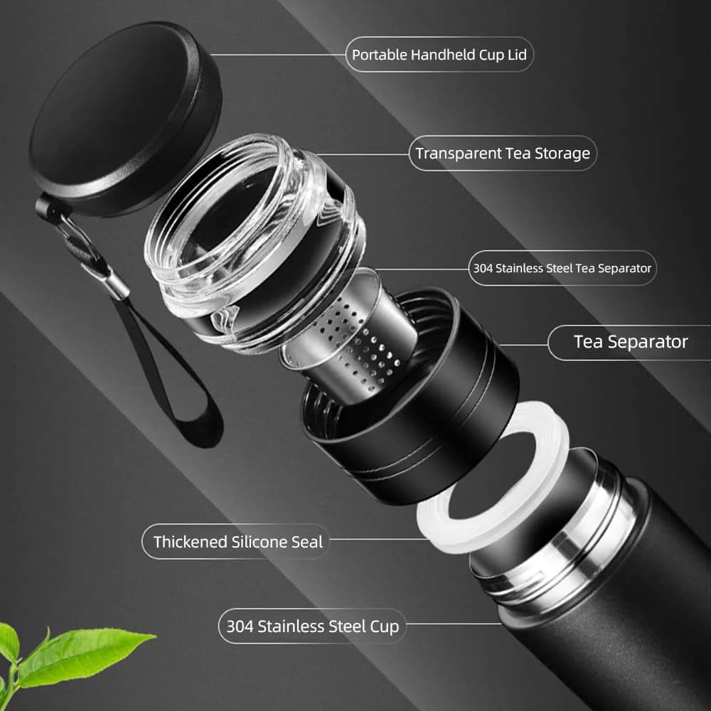 500ml theefilter vacuümfles