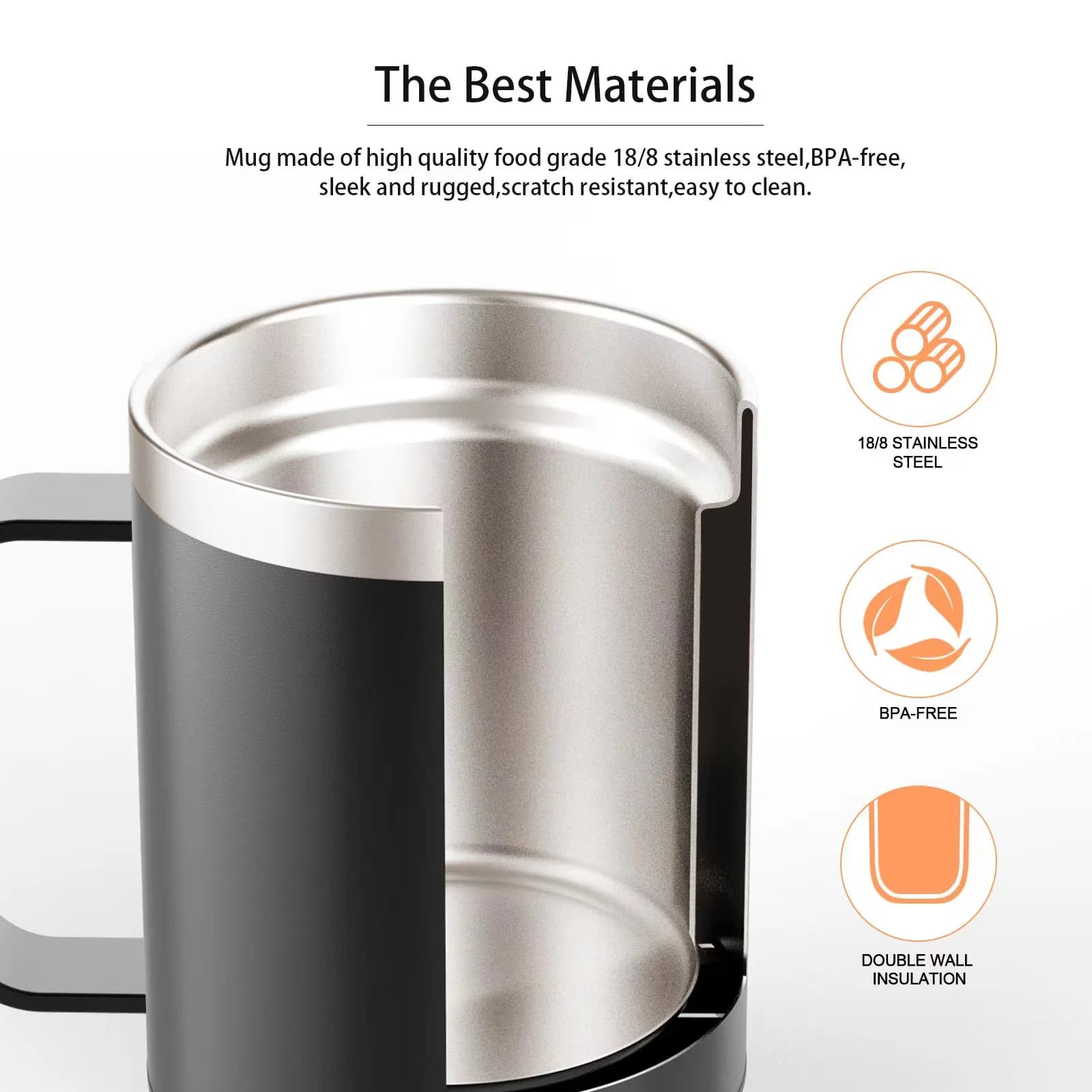 12oz USB verwarmde koffiemok