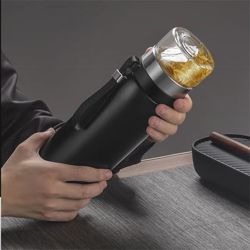 750ml/1100ml Theezeef Thermos