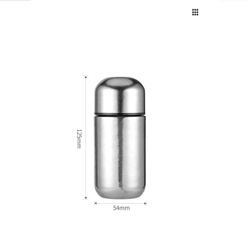 150ml Pure Titanium zakfles
