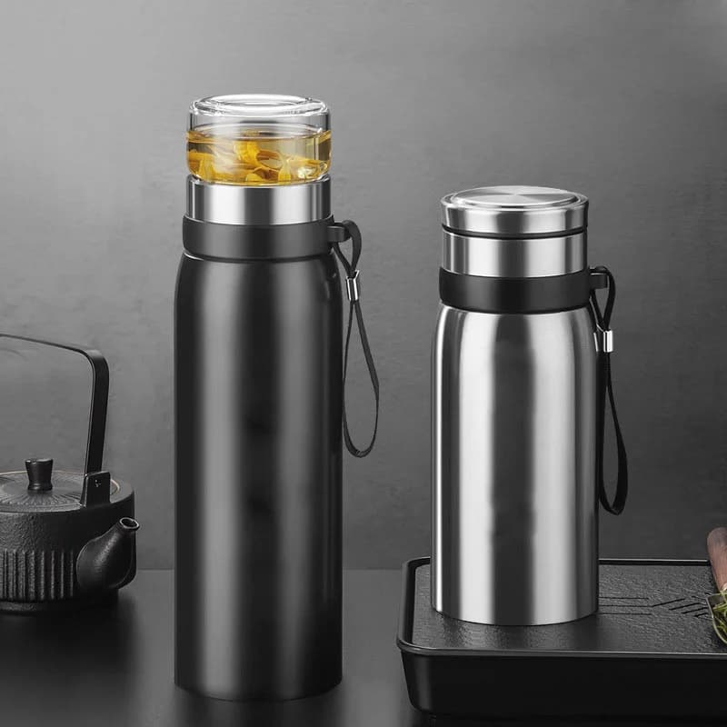750ml/1100ml Theezeef Thermos